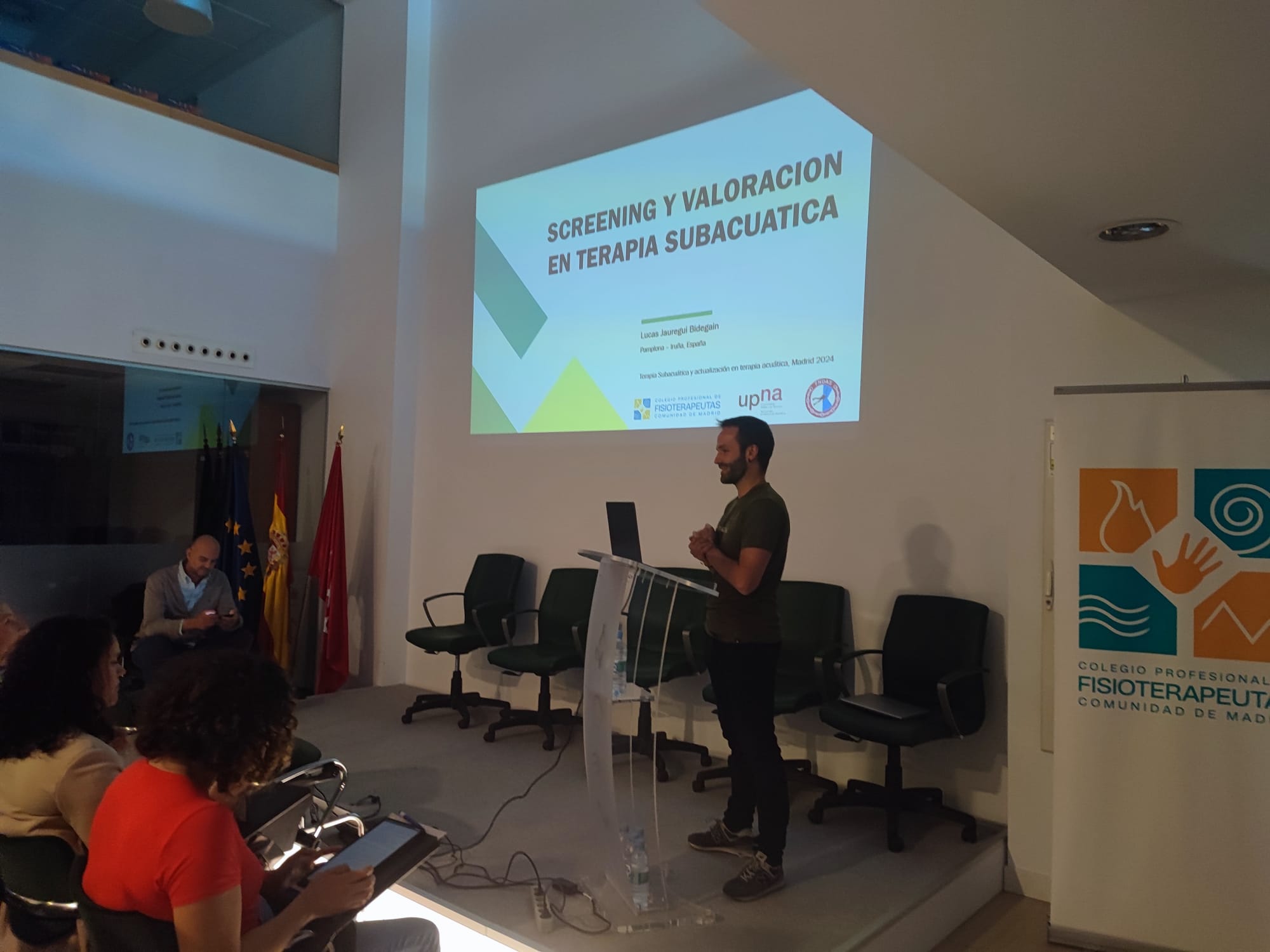 Éxito 1ª Jornada de Terapia Subacuática y Actualización de Terapia Acuática